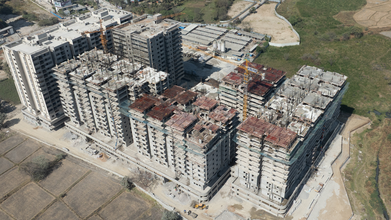 AR Homes rise Construction Progress